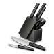 Bloc TANGA noir + 5 Couteaux OWEL Sabatier International 