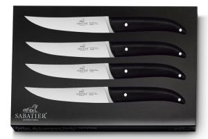 Coffret 6 couteaux steack Saint-Germain lame lisse - Sabatier