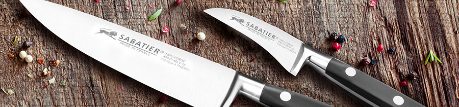 Couteau Santoku alvéolé 18 cm Sabatier forgé - Alice Délice